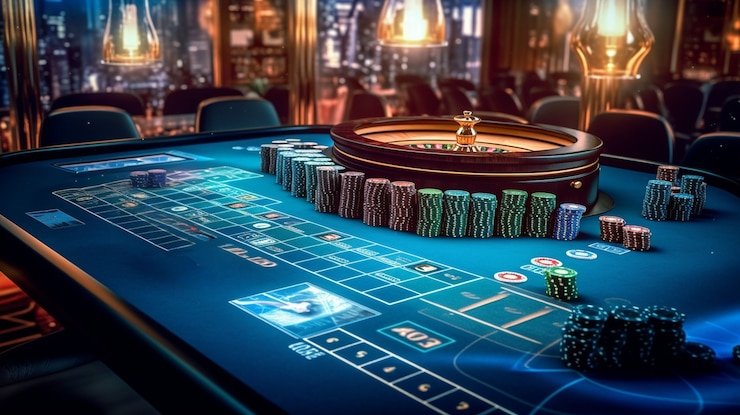 Antarmuka aplikasi monopoli menampilkan kategori sportsbook, live dealer, dan slot games